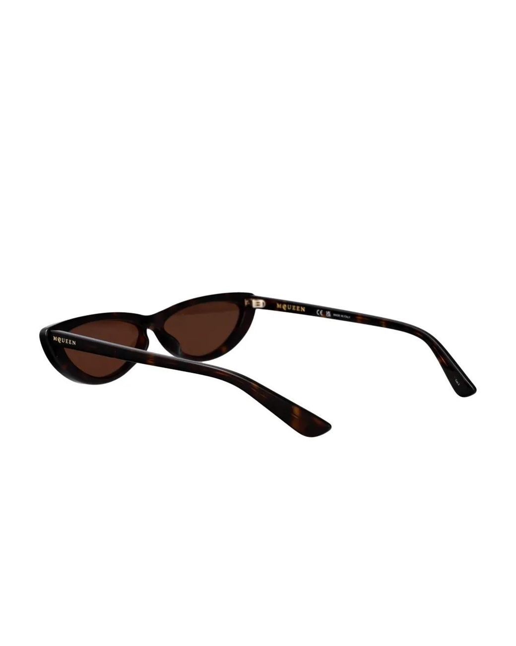 McQueen Brown Am0535S Sunglasses