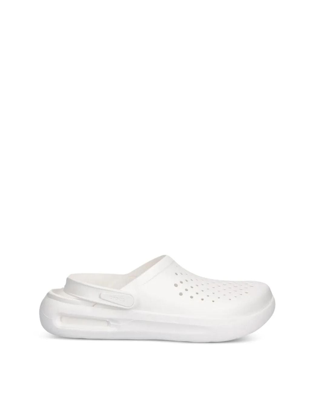 CROCSTM White Inmotion Literide Perforated Slingback Mules
