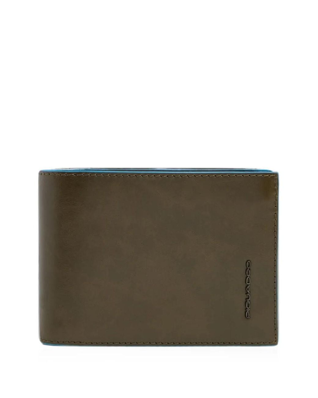 Piquadro Brown Flip-Up Id-Window Wallet for men