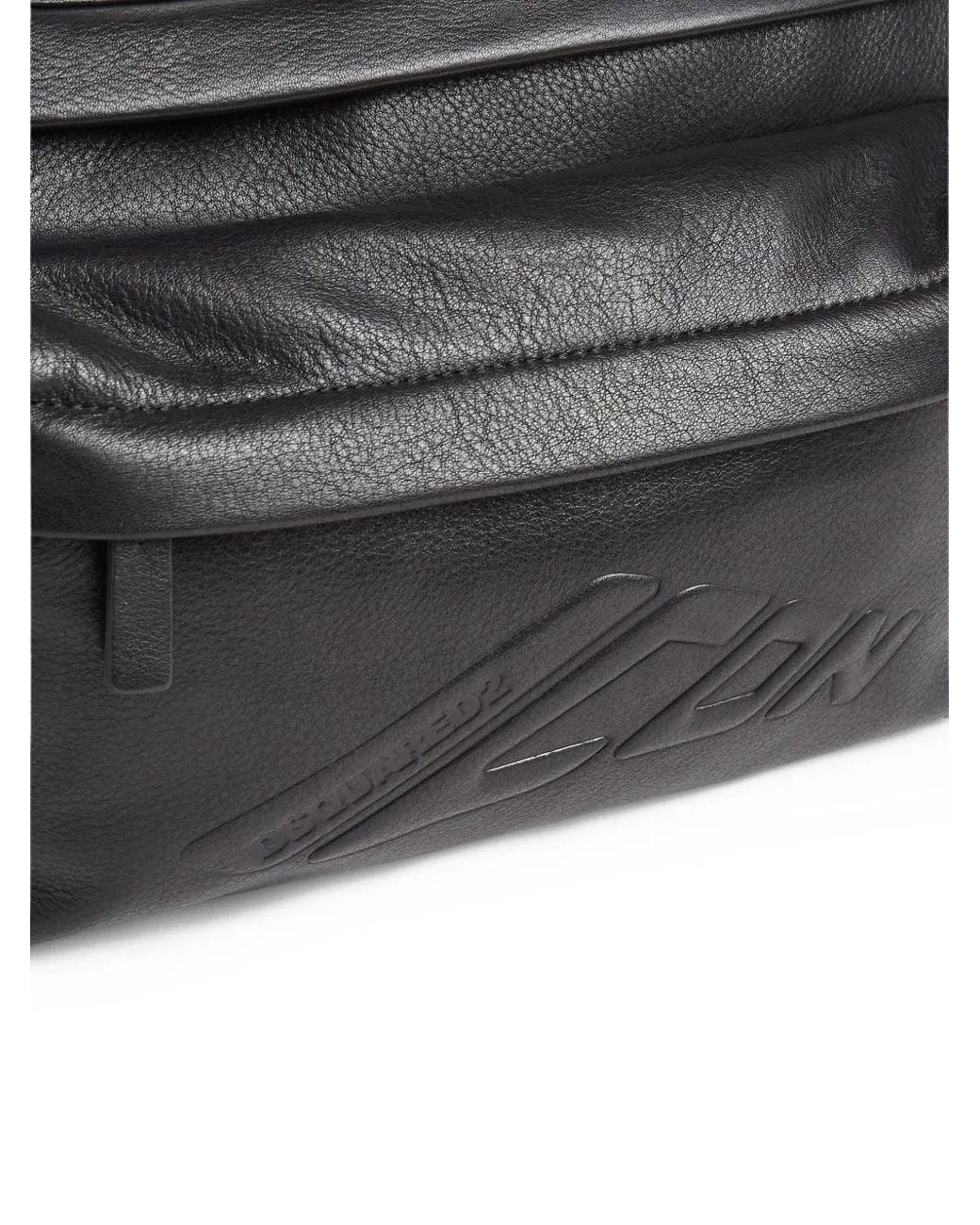 Riñonera Con Logo DSquared² de hombre de color Gray