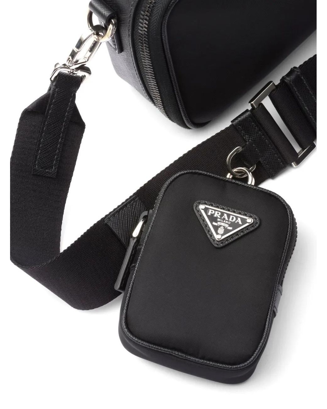 Prada Brique Kuriertasche in Black für Herren