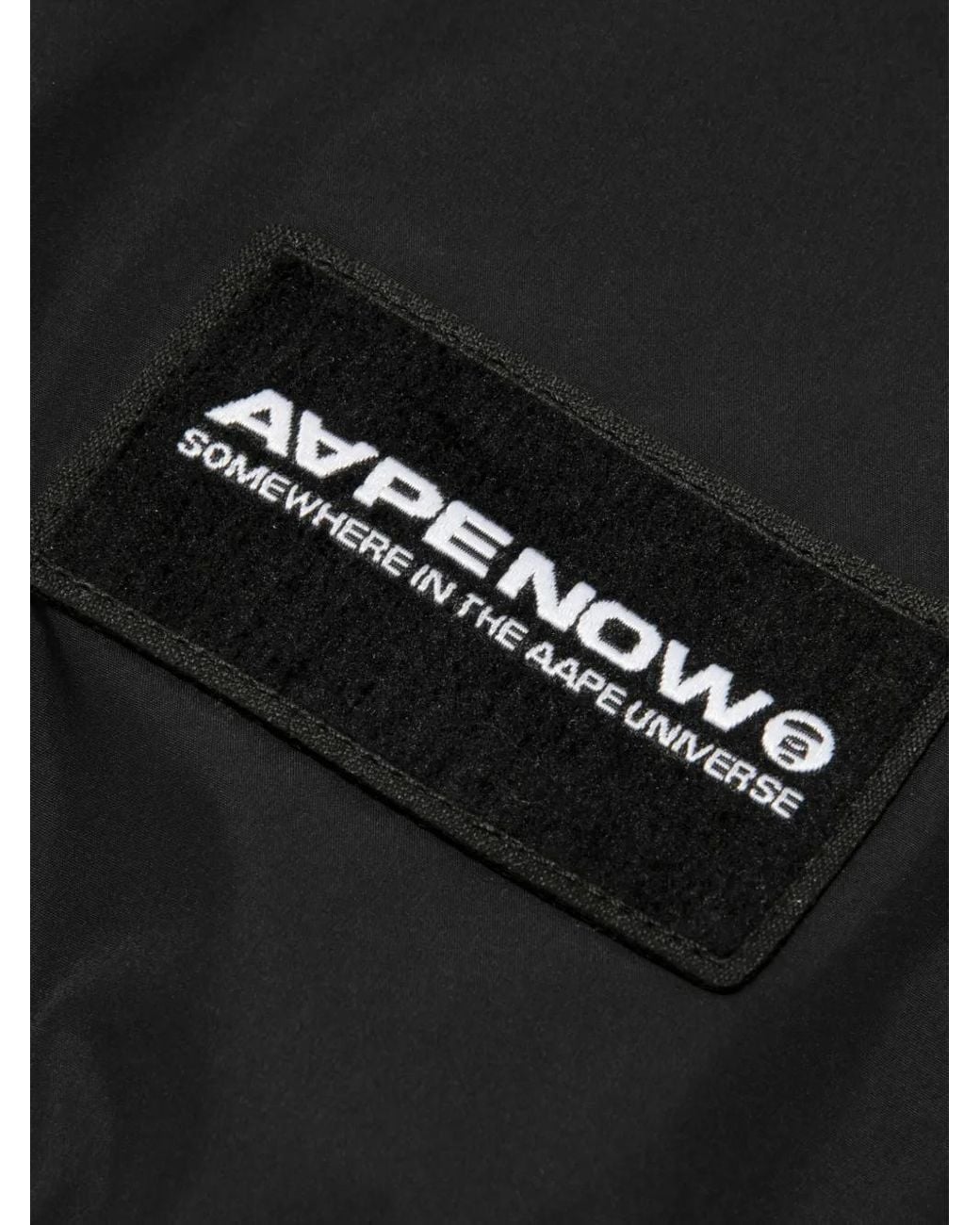 Aape By A Bathing Ape Natural Zip Patch Jacket for men