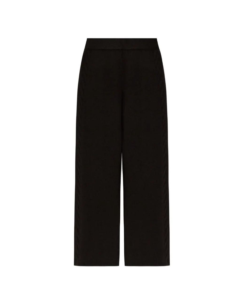 Lisa Yang Black Olanda Straight-Leg Trousers