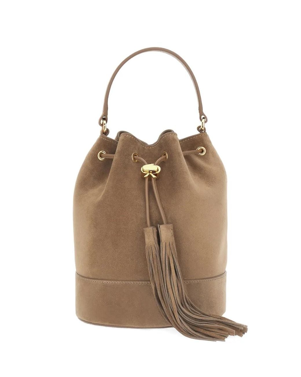 Gianvito Rossi Natural Sac Seau Sienna À Pompons