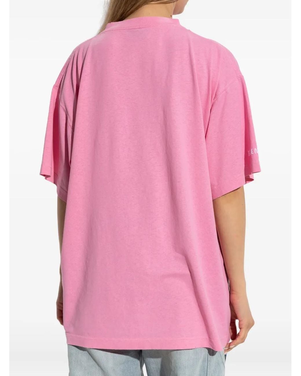 Balenciaga Pink T-Shirts