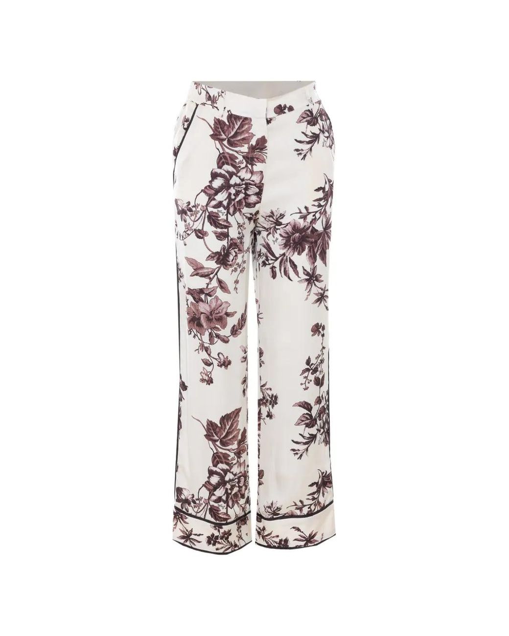 Liu Jo White Wide Trousers