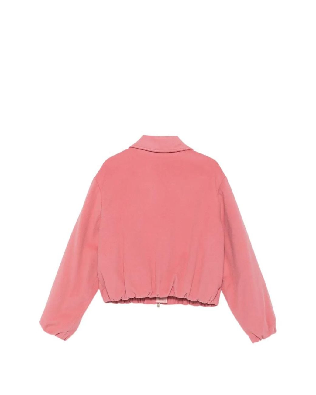 Manuel Ritz Pink Zip-Up Collared Jacket