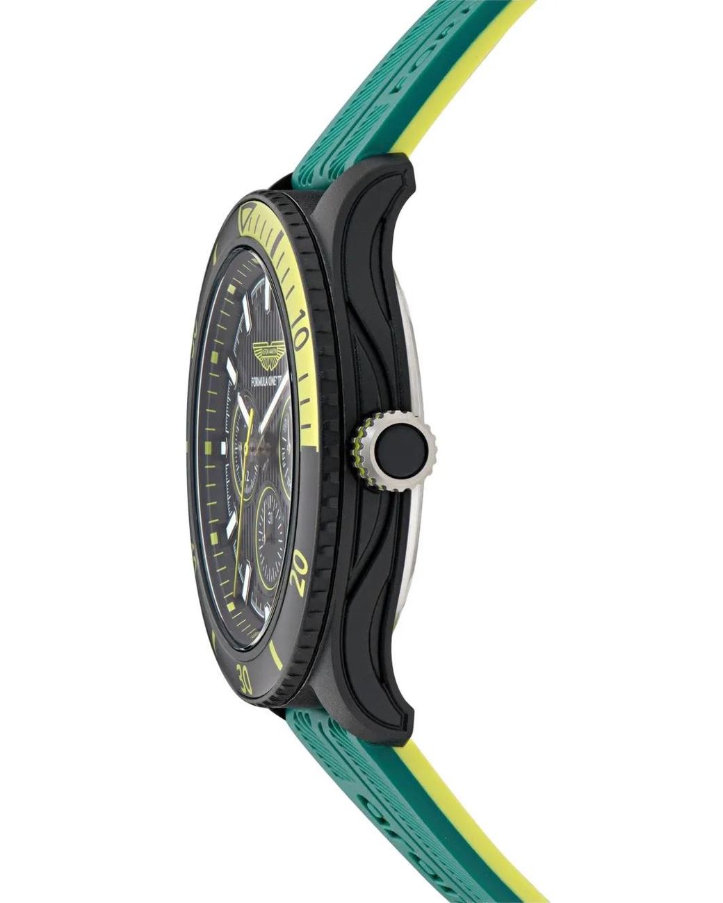 Aston Martin Green Multifunction 46Mm Watch for men