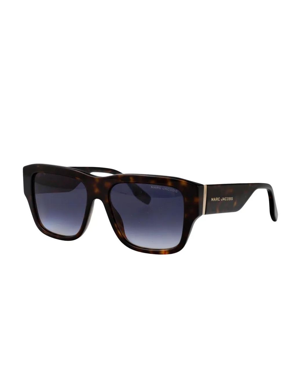 Marc Jacobs Blue Square-Frame Sunglasses for men