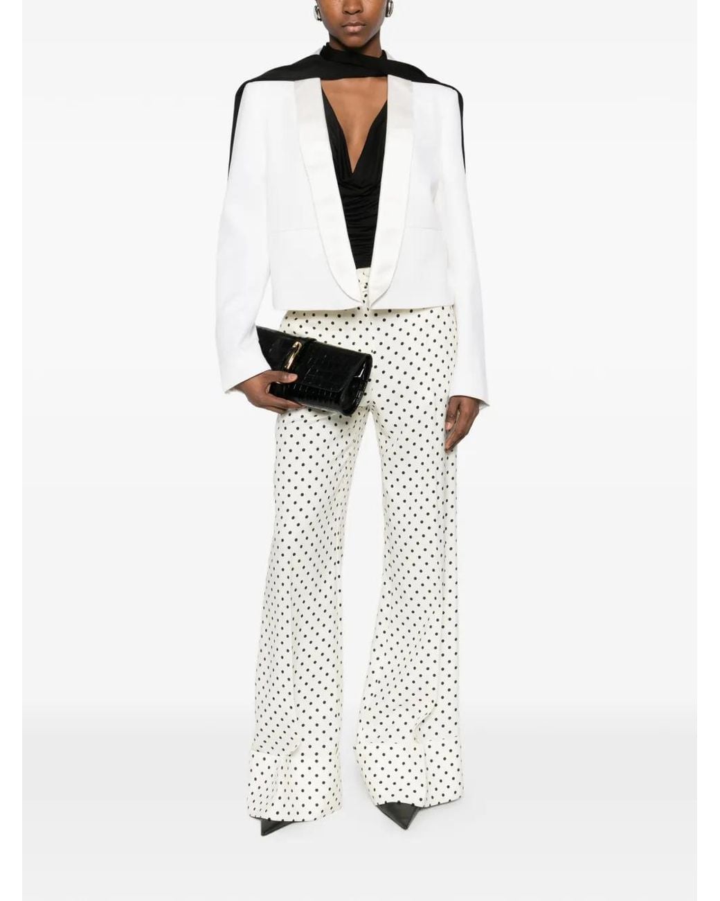 Tom Ford White Lapel Jacket