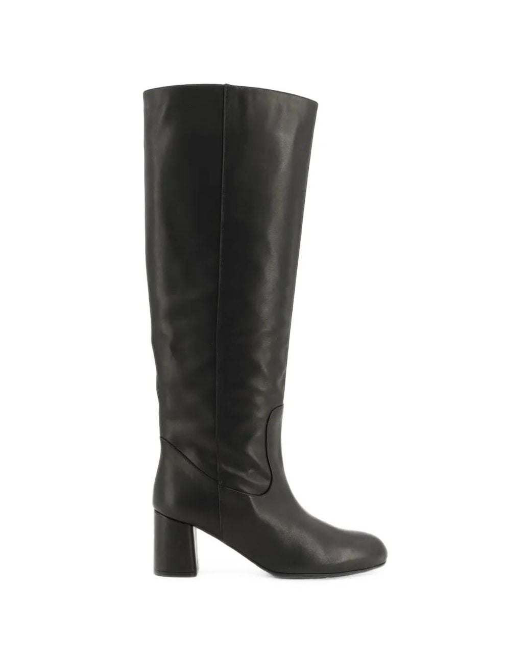 Atp Atelier Black Bottes Sarconi En Cuir