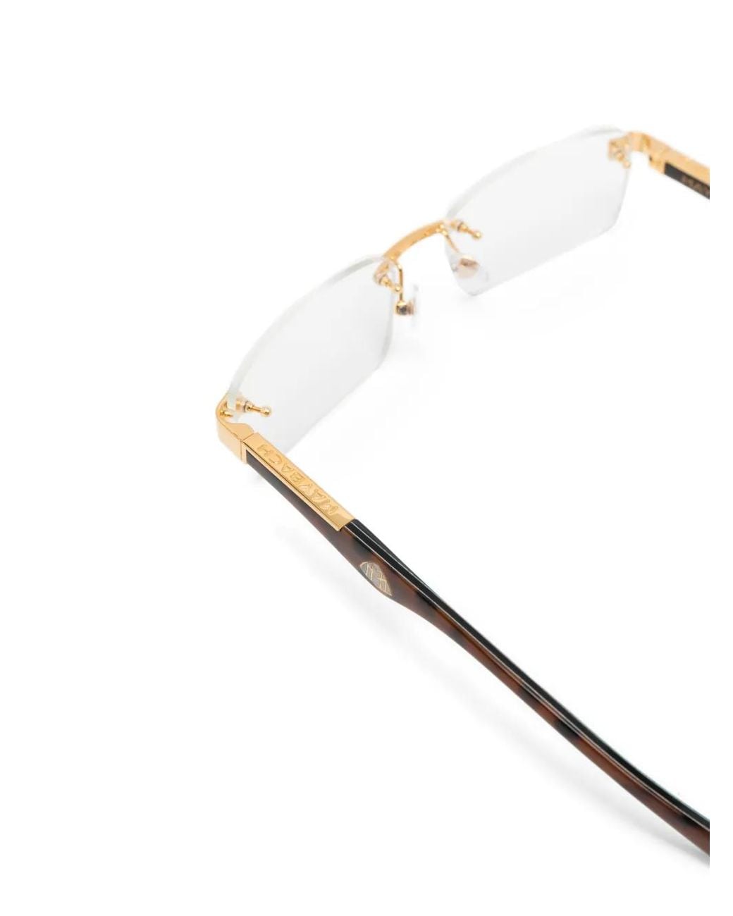 Maybach White Glasses