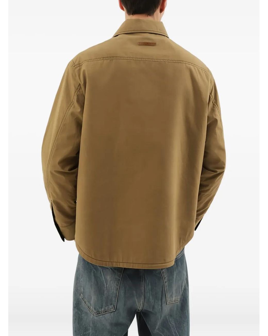 1989 STUDIO Natural Pocket-Detail Jacket for men
