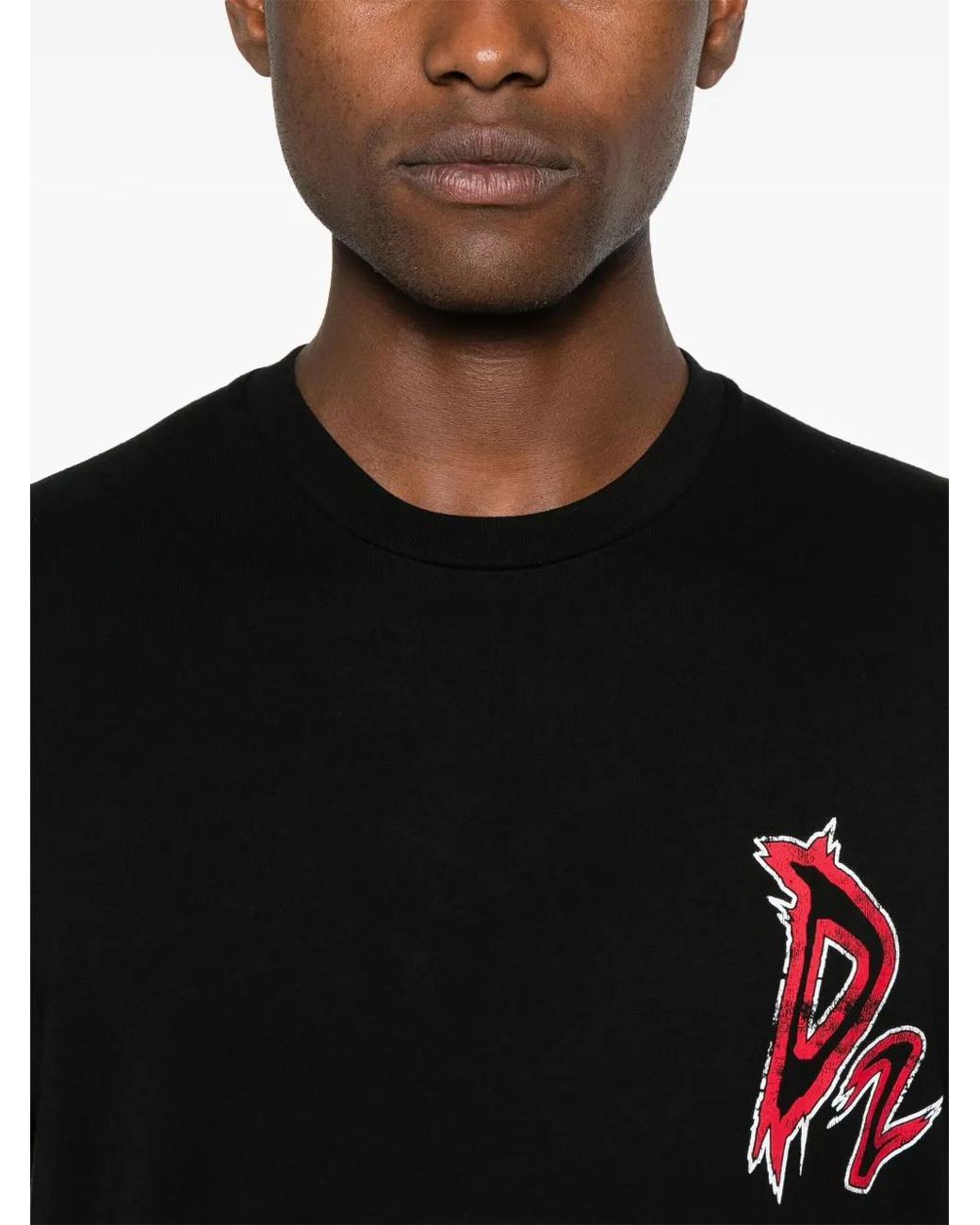 DSquared² Black T-Shirt for men