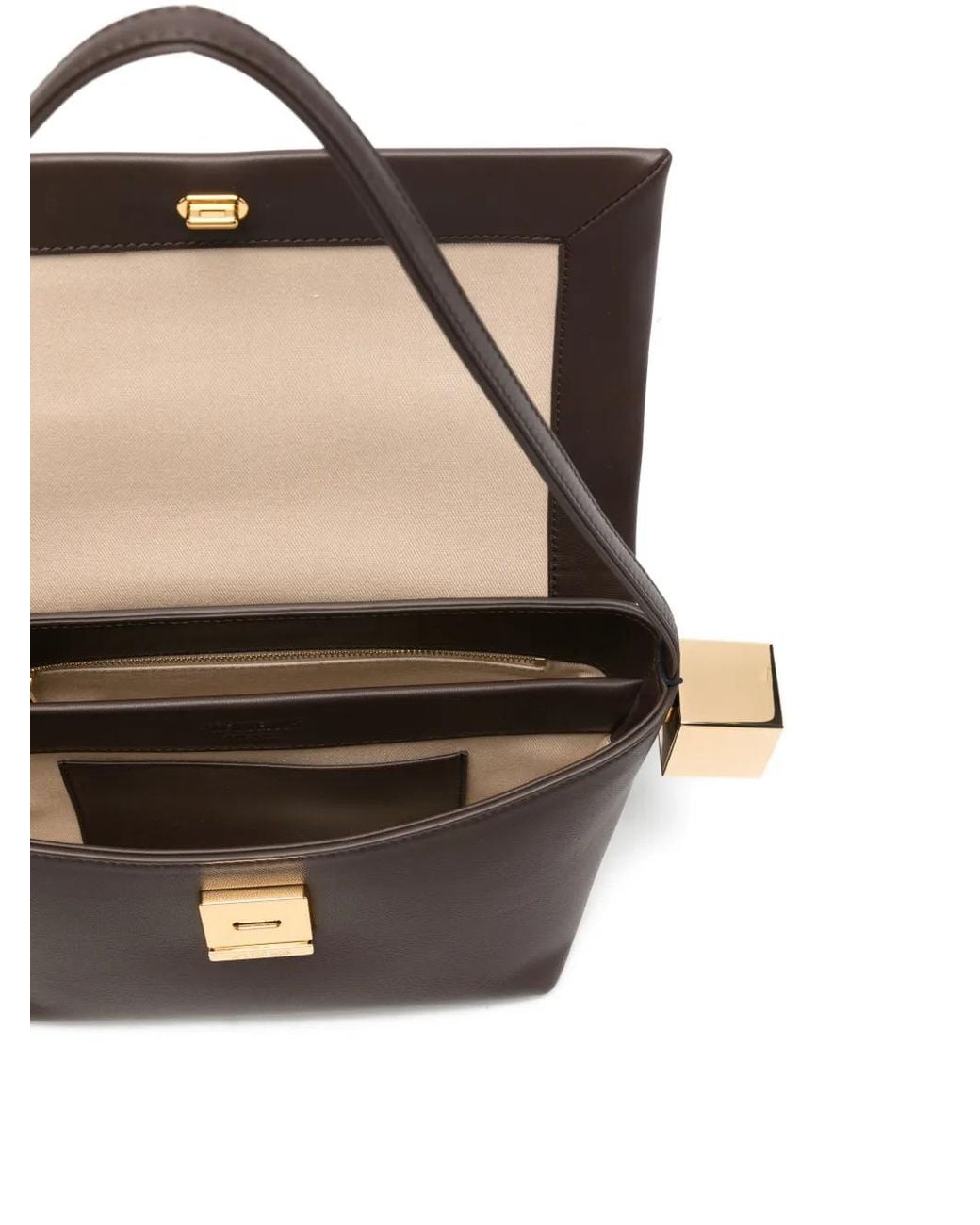 Jacquemus Le Rond Carré ハンドバッグ Gray