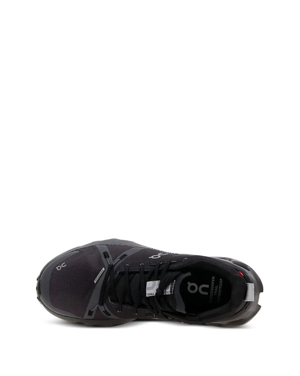 On Shoes Black Cloudsurfer Trail Sneakers