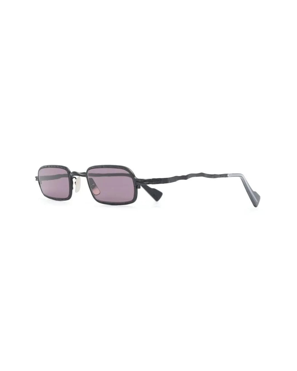 Kuboraum Brown Square-Frame Tinted Sunglasses