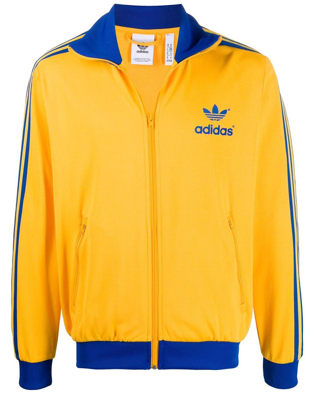 adidas Adicolor '70s Archive Track Jacket in Yellow for Men | Lyst