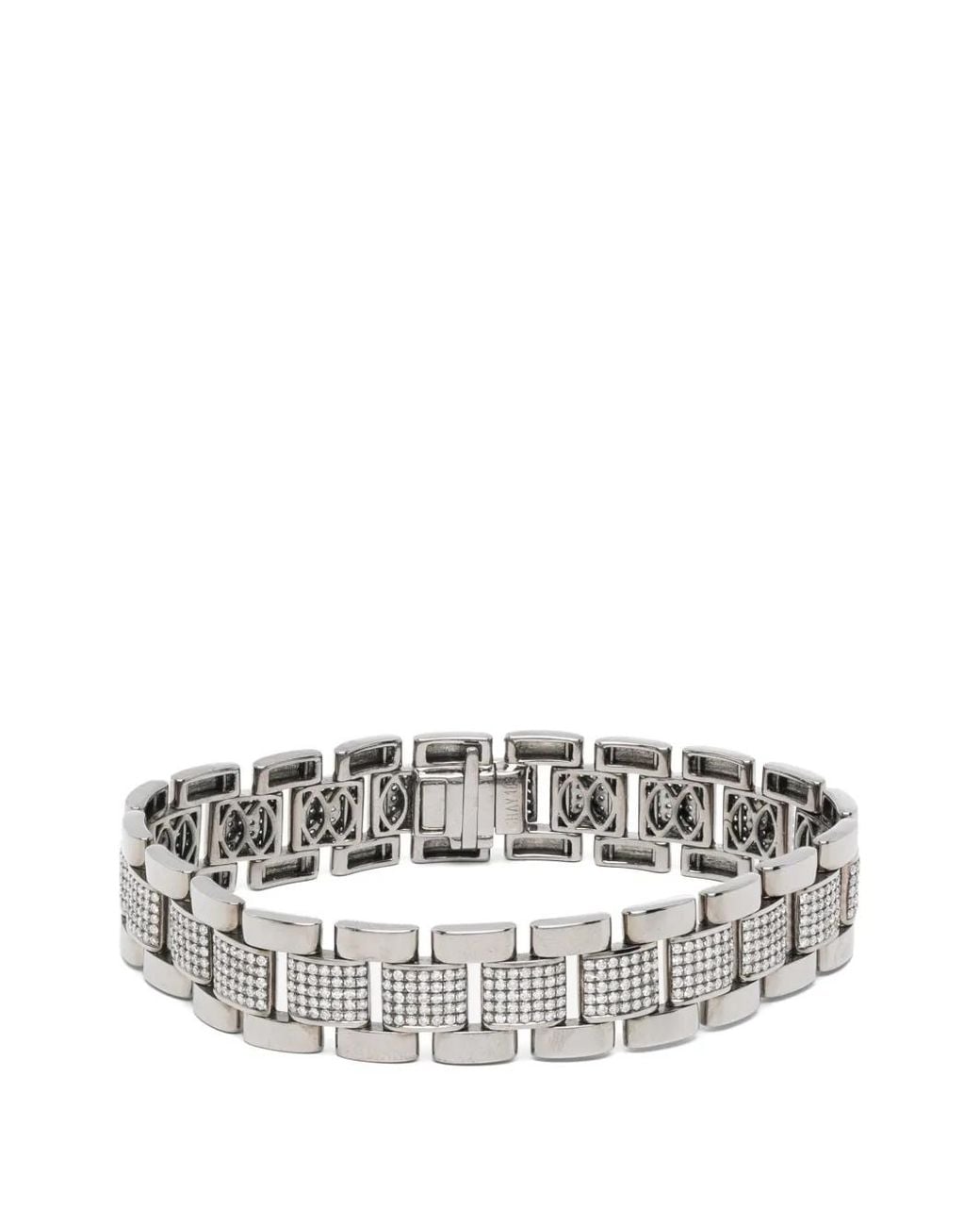 SHAY Metallic Diamond 18K Bracelet for men