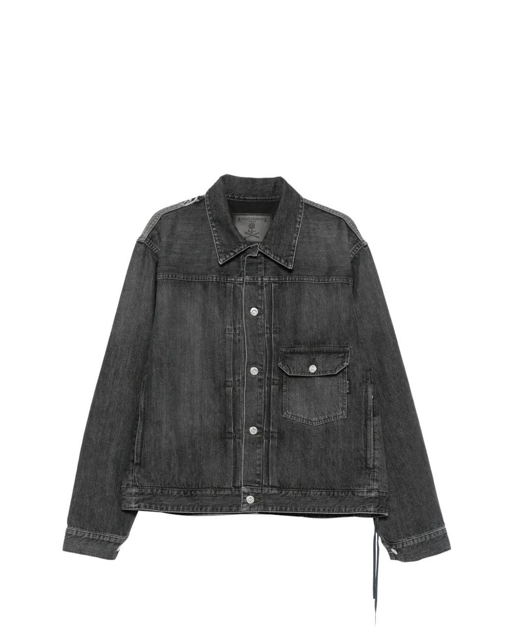 Mastermind Japan Denim Jack in het Black voor heren