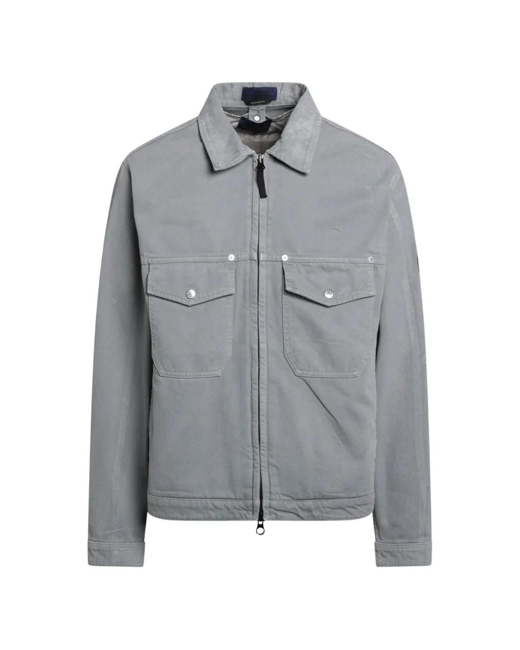Stone Island Gray 4100002 Corroded Reflective Light Bull Denim-Tc for men