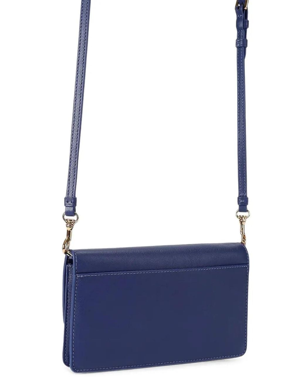 Kurt Geiger Blue Sloane Eagle-Plaque Mini Bag