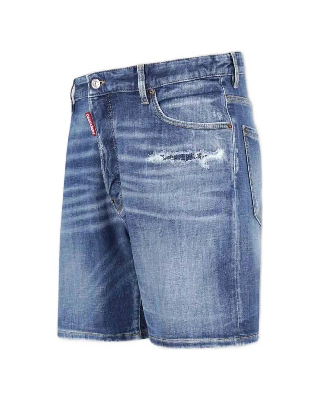 DSquared² Blue Marine Shorts for men