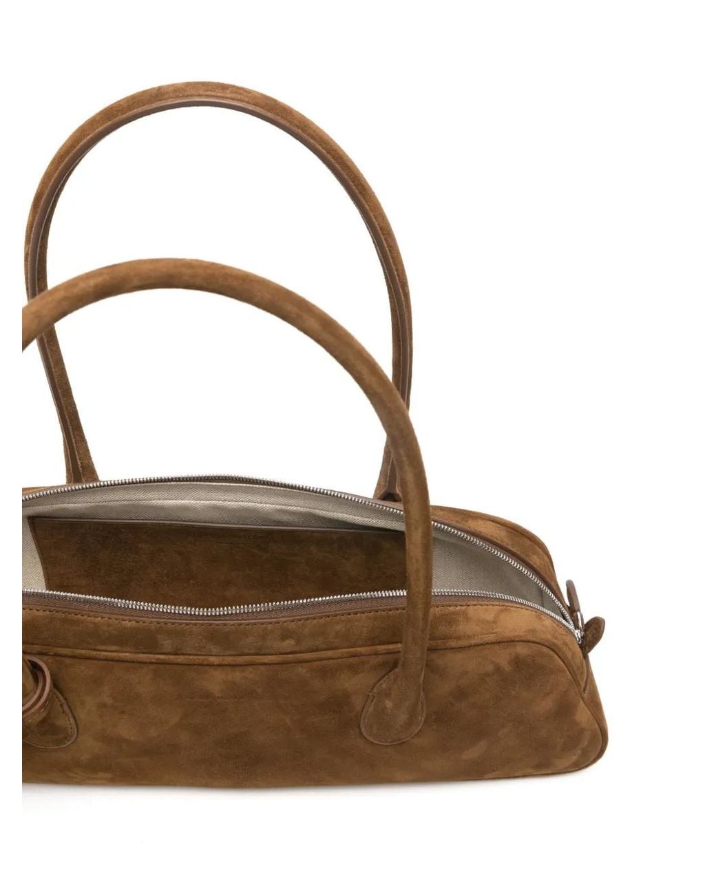 Magda Butrym Brown Brigitte Suede East-West Bag