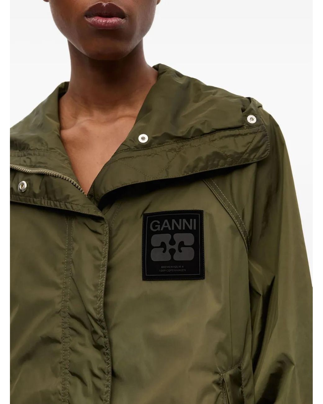 Ganni Green Light Jackets