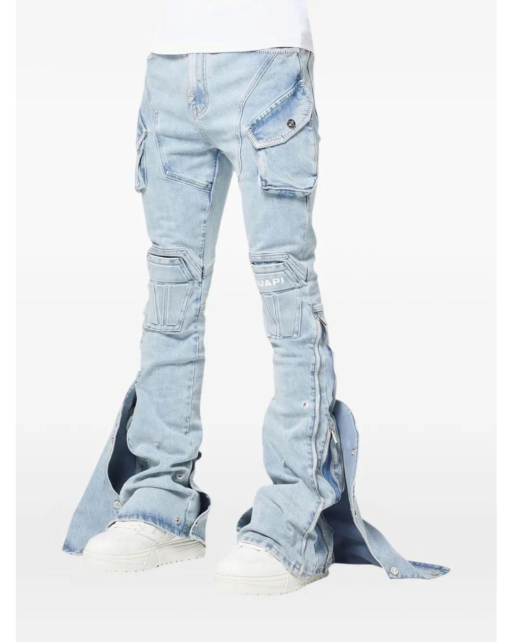 GUAPI Blue Coffin Arc Jeans for men