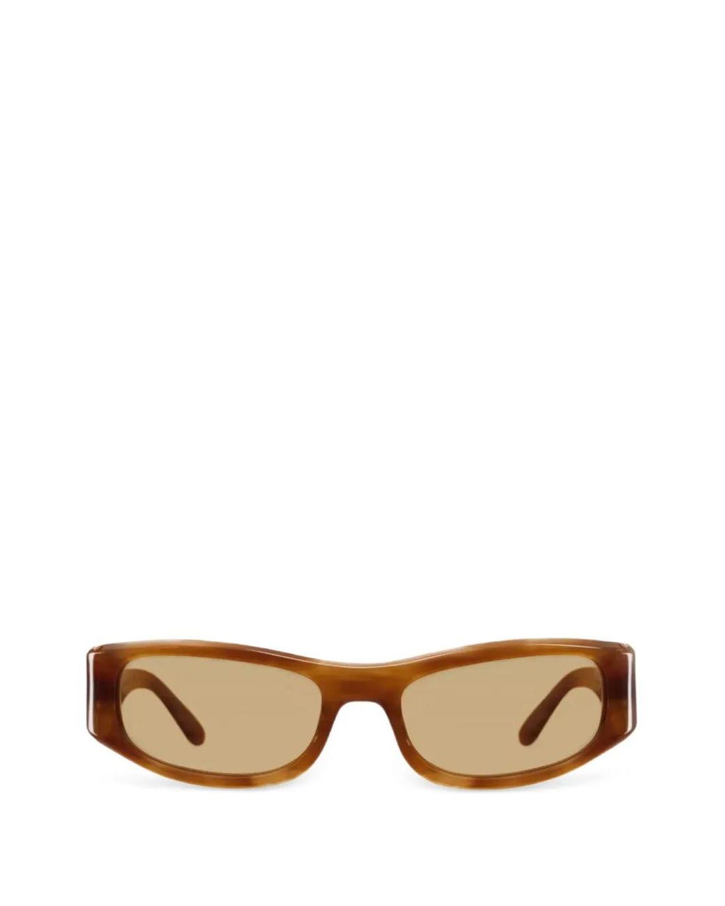 THISTLES Brown The Suede Sunglasses