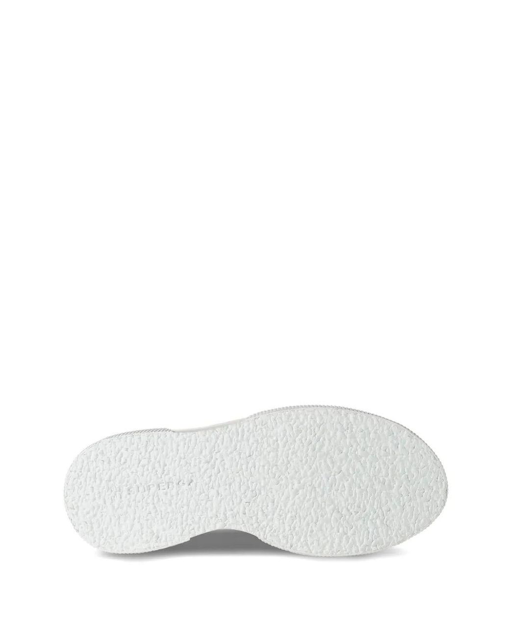 Superga White 2287 Platform Sneakers