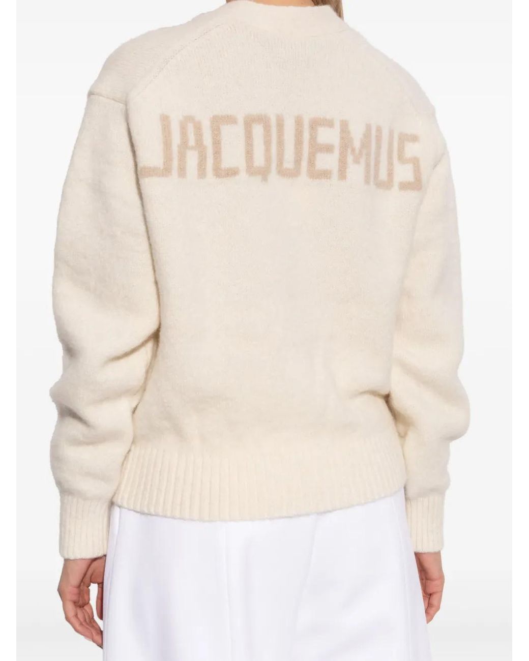 Jacquemus White The Cardigan