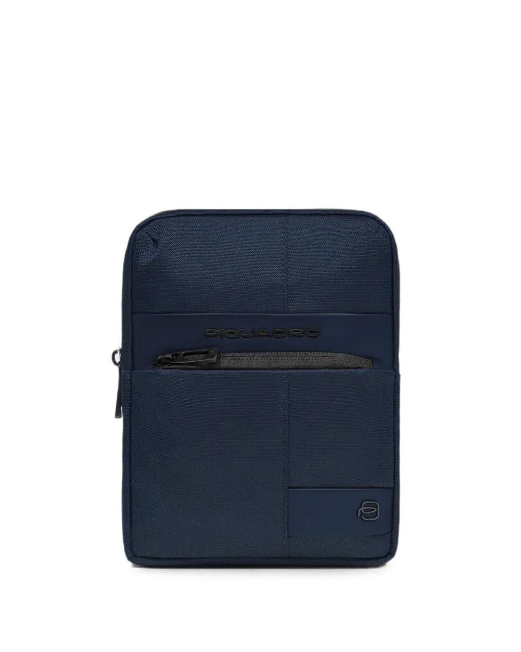 Piquadro Blue Modular Logo-Plaque Bag for men