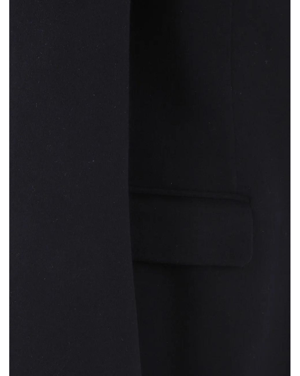 Tagliatore Blue Single-Breasted Coat for men