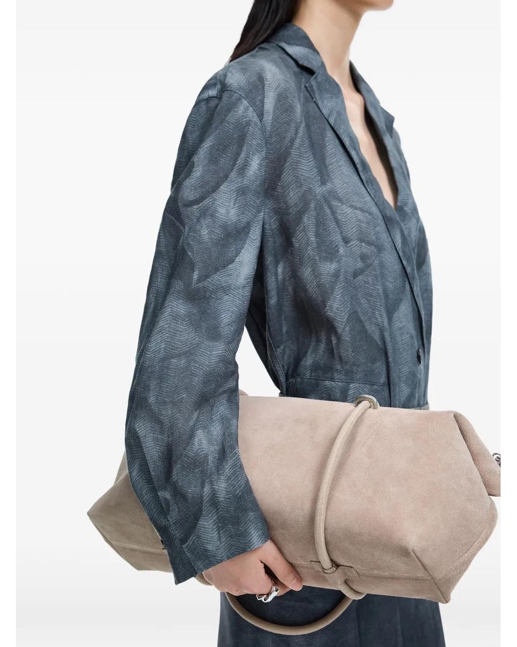 JNBY Gray Printed Blazer