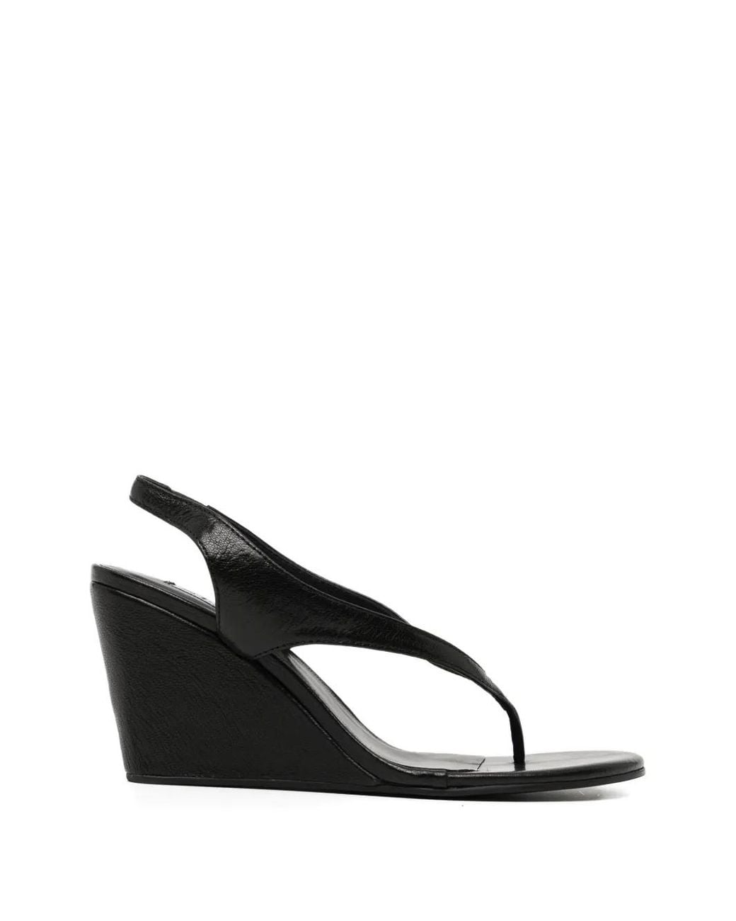 Senso Black 95Mm Yoto I Leather Sandals