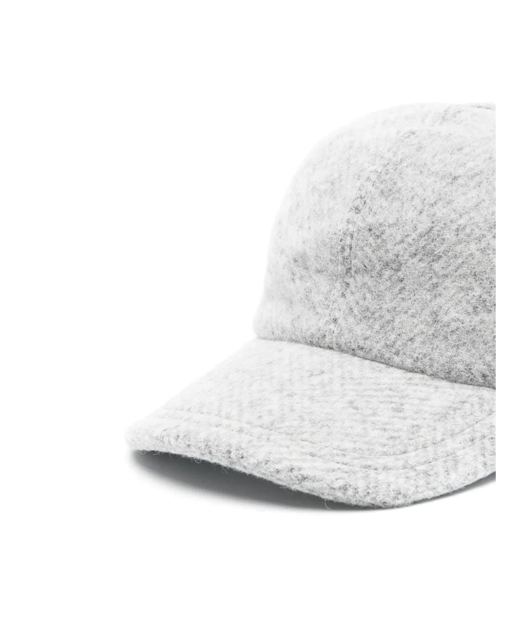Lorena Antoniazzi White Leather-Strap Baseball Cap