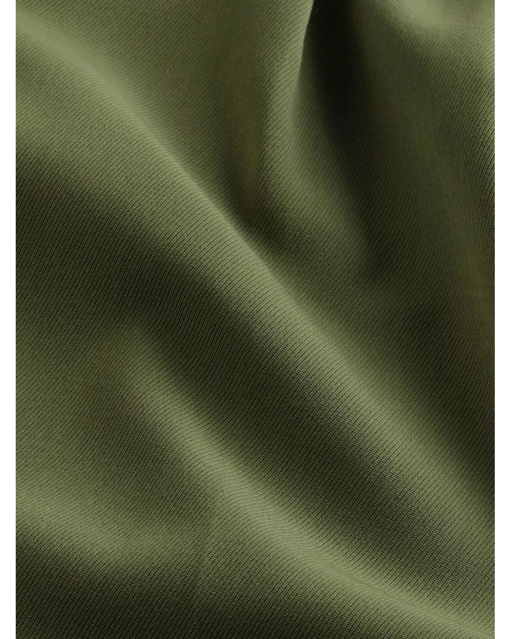 NN07 Green Justin Pleated-Front Trousers for men
