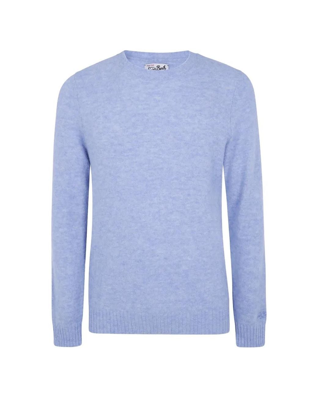 Mc2 Saint Barth Blue Regent Alpaca Sweater for men