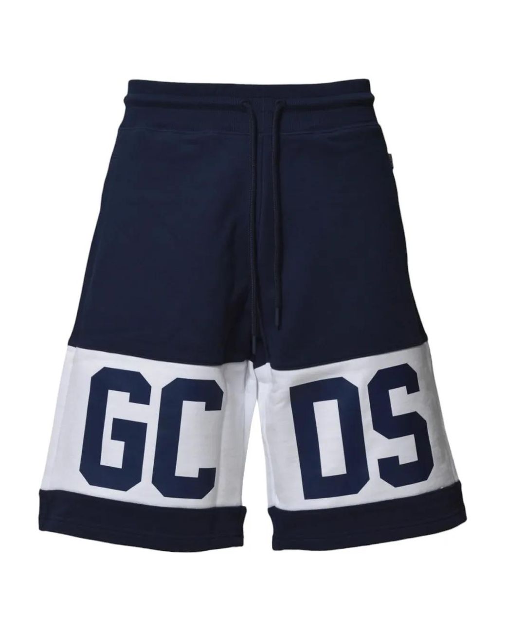 Gcds Blue Bermuda Band Logo for men