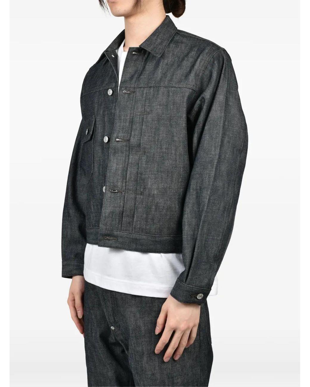 Rivet & Hide Black Type- Trucker Jacket for men
