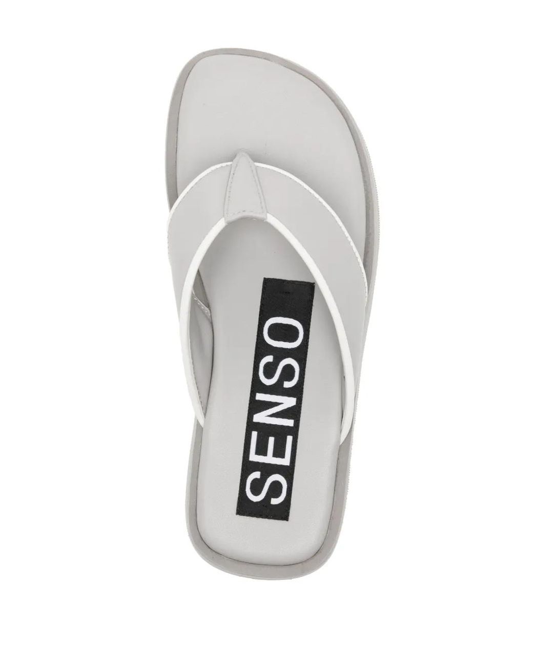 Senso White Paxton Flip-Flops Mit Plateau