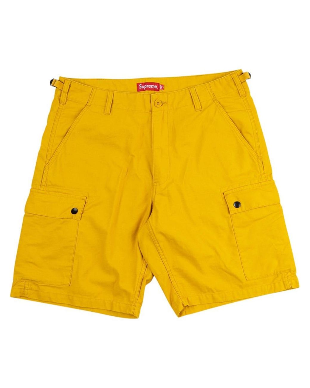 Supreme Straight-leg Cargo Shorts in Yellow for Men | Lyst