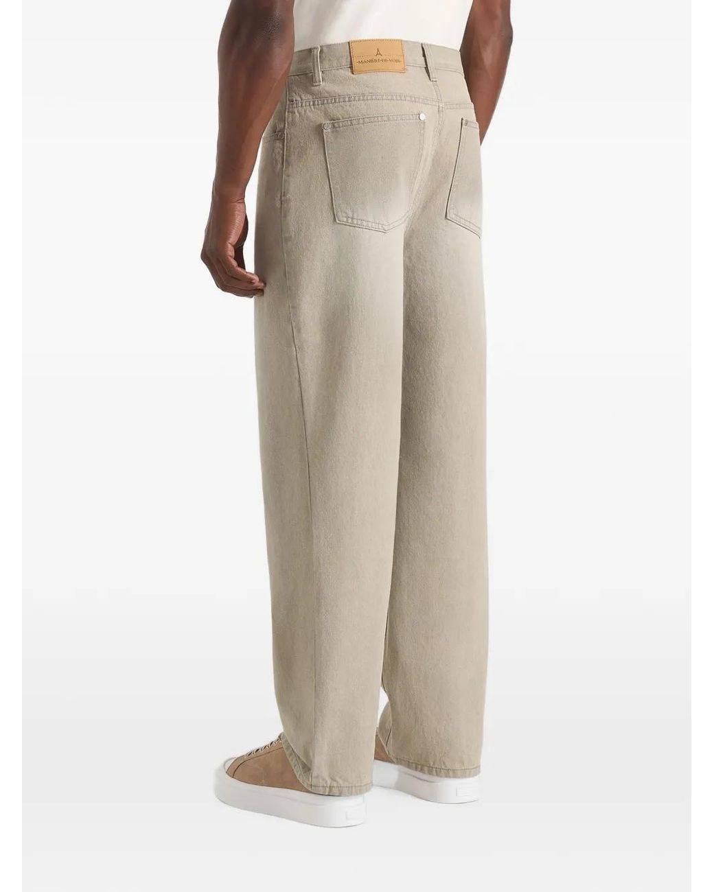 Manière De Voir Natural Dn002 Relaxed-Fit Denim Jeans for men
