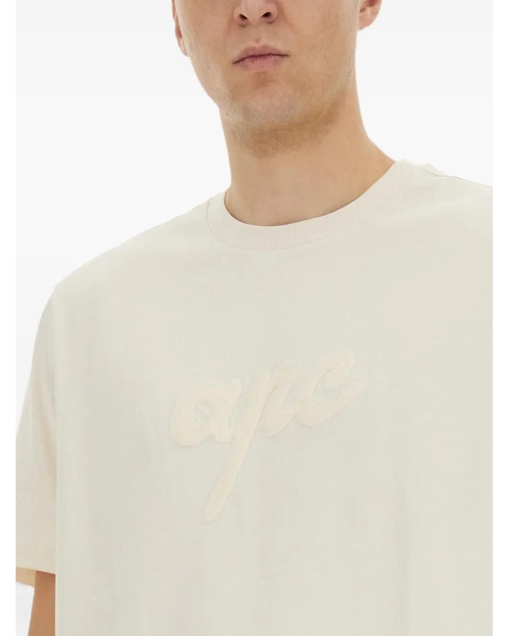 A.P.C. White Lenny T-Shirt