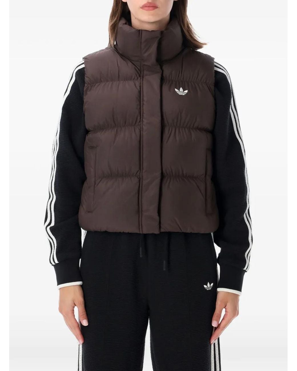 Chaleco Acolchado Adidas de color Black