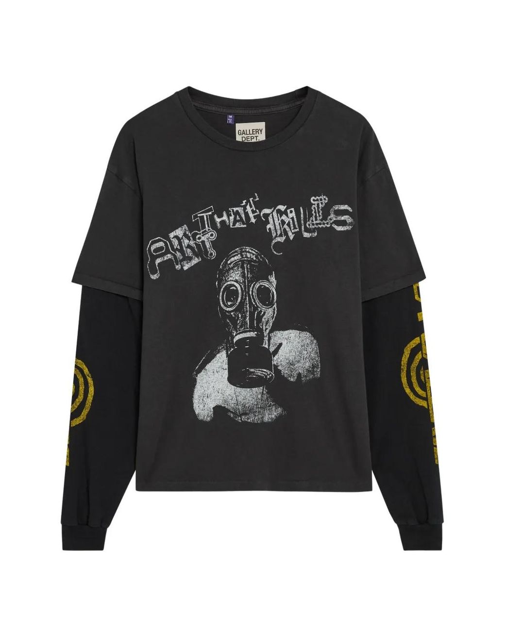 GALLERY DEPT. Black Long-Sleeve T-Shirt