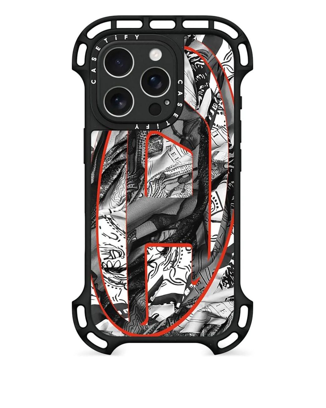 ロゴ iPhone16pro/15pro【DIESEL】Diesel×Casetify MouldedCase DIESEL X Casetify Moulded Iphone 16 Pro Max Case in Black | Lyst