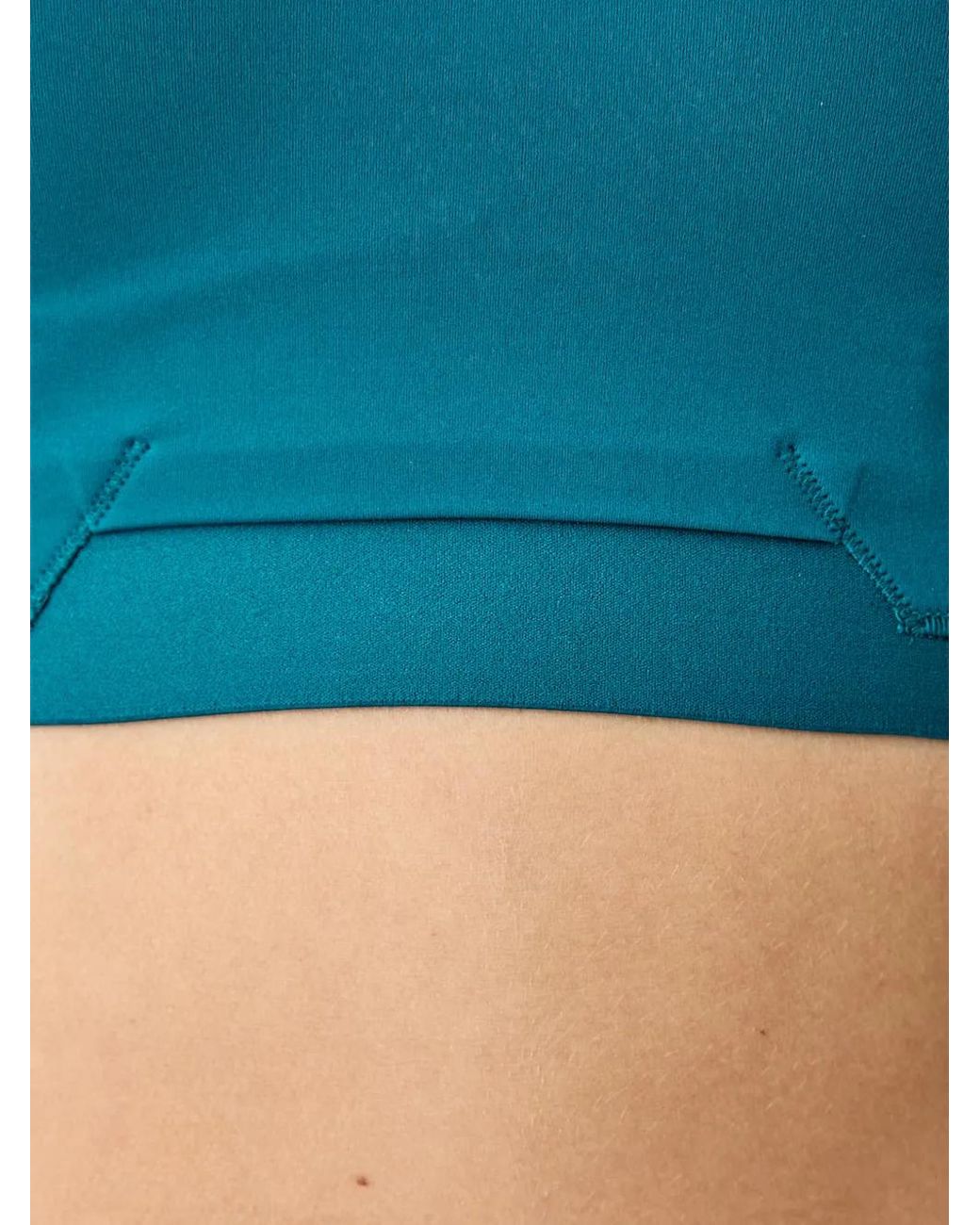 On Shoes Blue Racerback Sports Bra